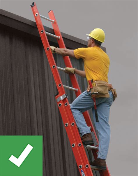 How To Use A Ladder Correctly .